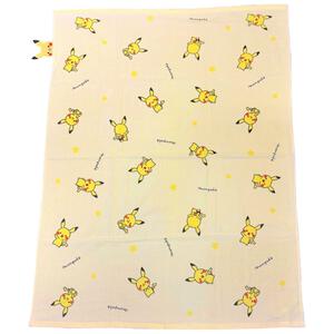 monpoke モンポケタオルケット 85×115 イエロー