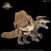 プラノサウルス JURASSIC WORLD スピノサウルス プラモデル