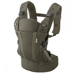 Aprica アップリカ ラクリス (LIMITED ライトカーキ) 抱っこ紐 新生児タテ対面抱っこ タテ対面抱っこ 前向き抱っこ おんぶ 腰らくサポート 簡単装着 新生児～36か月