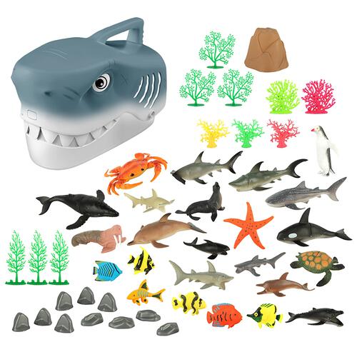 プレイポップ シャークヘッド 海のいきものセット トイザらス限定 クリスマスプレゼント 3歳 4歳 5歳