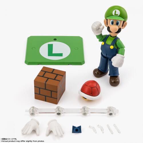 【予約受付商品】S.H.Figuarts ルイージ (SUPER MARIO)【出荷予定日：2026年2月28日】