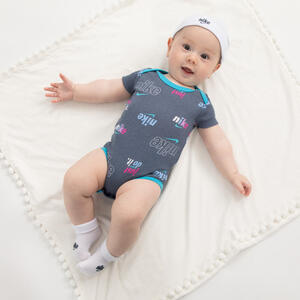 NIKE ナイキ ベビー3点セット (NN0904-U6B)(ブルー×60-70cm)