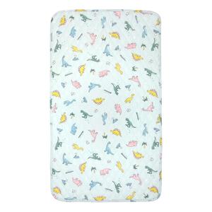 敷きパッド 恐竜 サックス レギュラーサイズ 70×120cm 手洗い可能 ベビーザらス限定