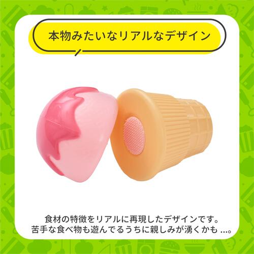 とんとんクッキング いちごアイス