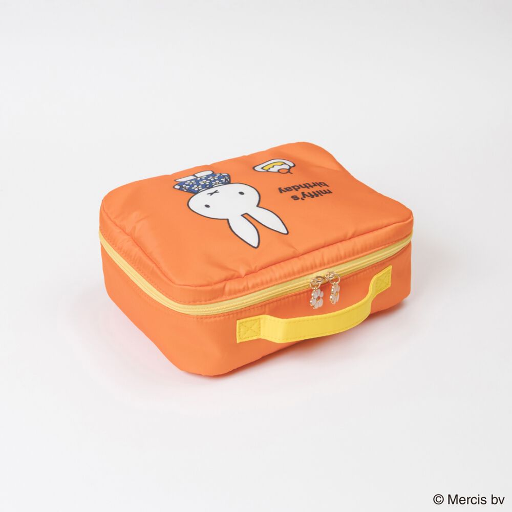 Miffy マルチポーチ バースディ オレンジ×FREE ベビーザらス限定