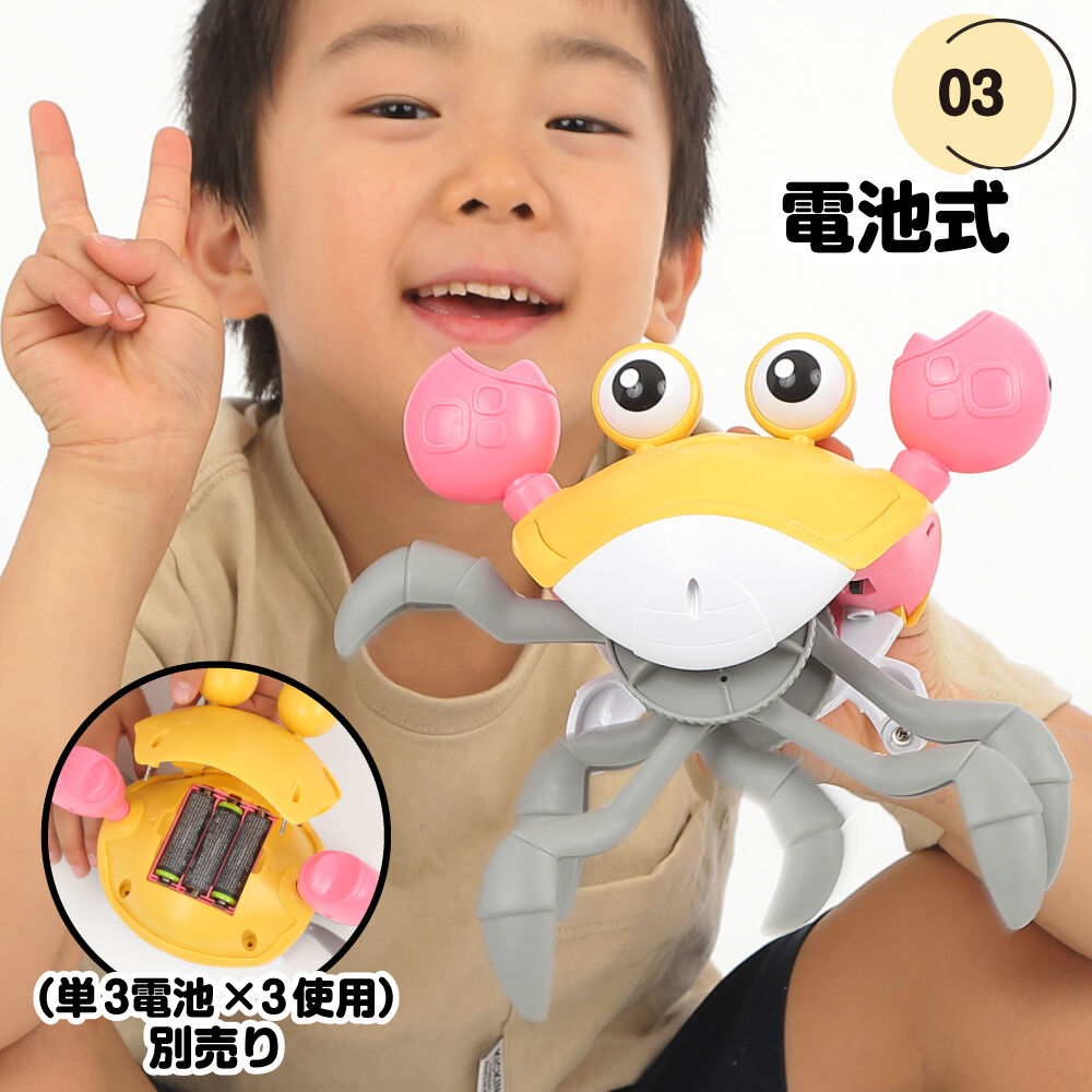 プレイポップ 追いかけっこカニさん トイザらス限定 3歳 4歳 5歳
