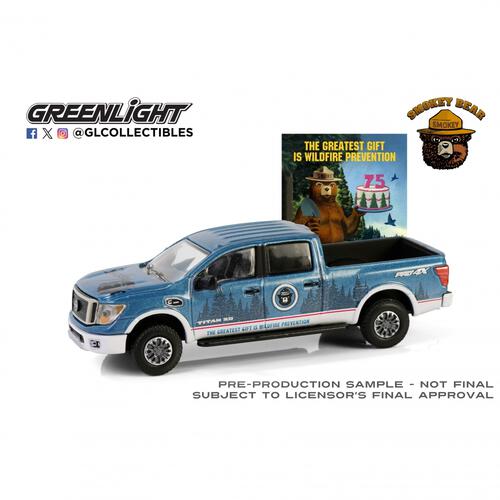 GL 1/64 2019 Nissan Titan XD Pro-4X -The Greatest Gift is Wildfire Prevention-