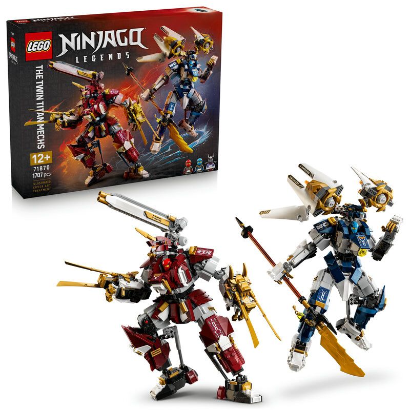 2026年6月1日発売】レゴ LEGO ニンジャゴー チタンメカ・ツインセット