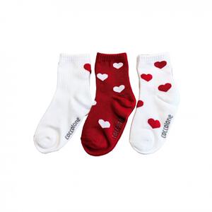 3Pクルーソックス ハート ベビーザらス限定