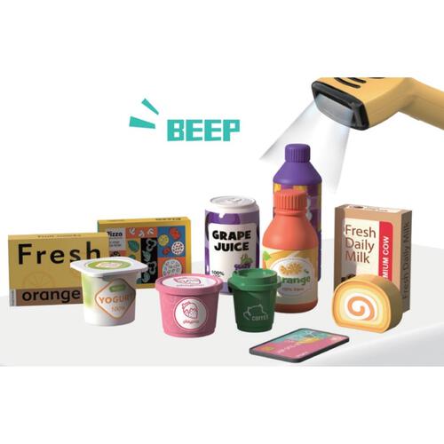 たのしいお店やさん♪ コンビニレジセット トイザらス限定 クリスマスプレゼント 3歳 4歳 5歳