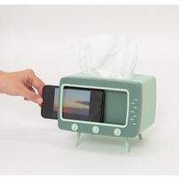 スマホスタンド付きティッシュケース(ホワイト) トイザらス限定
