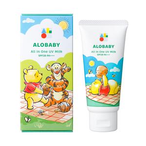アロベビーオールインワンUVミルク ディズニーver  くまのプーさん SPF28 / PA+++ 60g