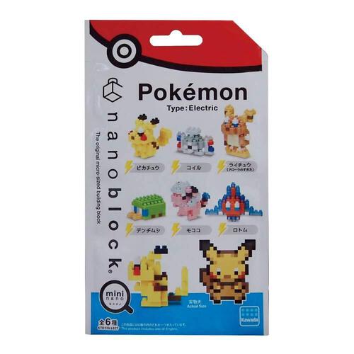 nanoblock ナノブロック ミニナノ ポケモンでんきタイプ【種類ランダム】