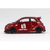 MINI GT 1/64 アバルト 595 LB-WORKS x Abas Works レッド(左ハンドル)