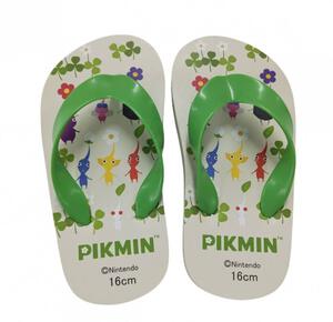 ピクミン ビーチサンダル グリーン×18cm