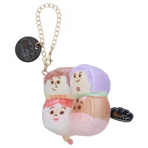 【予約受付商品】ピクサーキャラクター Nuiパン チェーンストラップマスコット ちぎりパン ウッディ・バズ・ジェシー・ブルズアイ【出荷予定日：2026年6月20日】