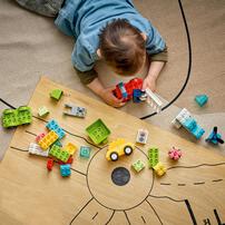 レゴ LEGO デュプロ はじめてのデュプロ のりものをつくろう 10474｜おもちゃ 玩具 誕生日 プレゼント ブロック 1歳半 2歳 3歳