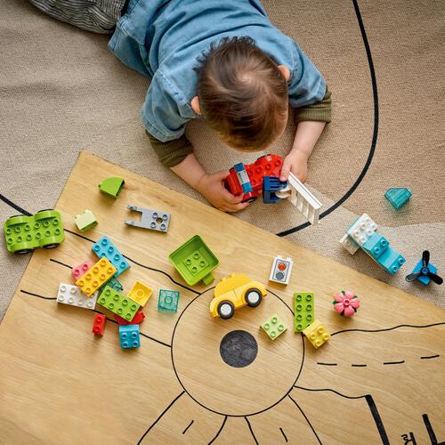 レゴ LEGO デュプロ はじめてのデュプロ のりものをつくろう 10474｜おもちゃ 玩具 誕生日 プレゼント ブロック 1歳半 2歳 3歳