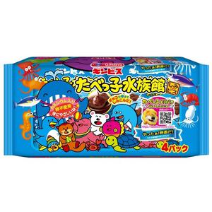 たべっ子水族館 しみチョコビスケット 4パック（30g&times;4袋） カルシウム 個包装 お菓子 ギンビス