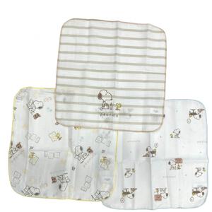 SNOOPY スヌーピー ガーゼ 3枚組 ベビーザらス限定