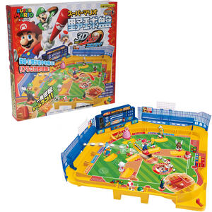 スーパーマリオ 野球盤｜3Dピッチング機能 9種類の投球 キャラクター人形12体付属 5歳～ クリスマスプレゼント