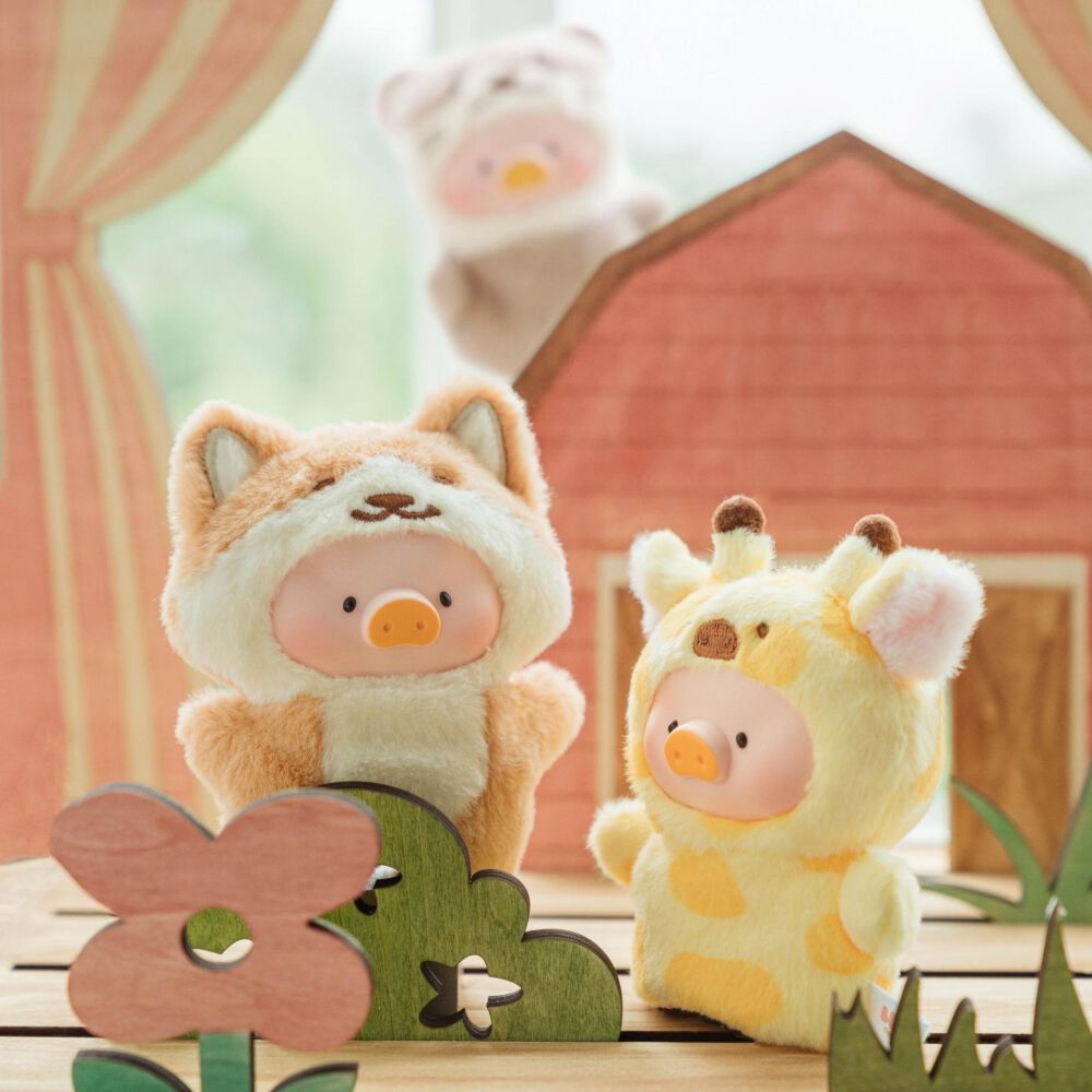 LULU THE PIGGY ANIMAL PARTY PUPPET KEYCHAIN SERIES ルル・ザ