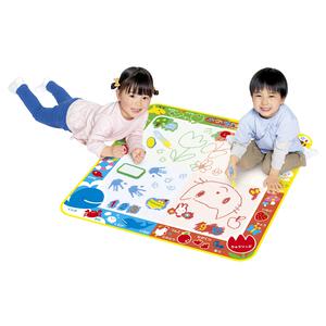 スイスイおえかき カラフルシート ペン2本 スタンプセット