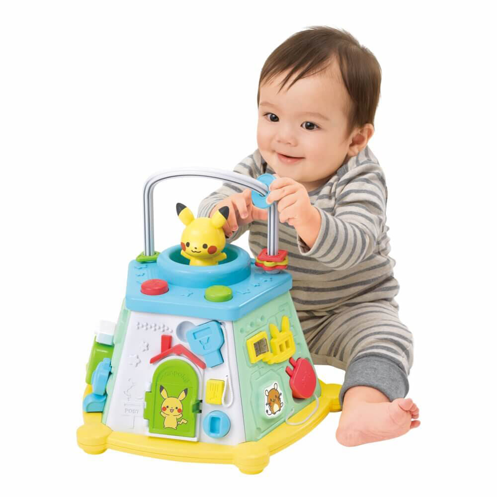 オンライン限定価格】monpoke モンポケ ピカチュウたちのてあそび