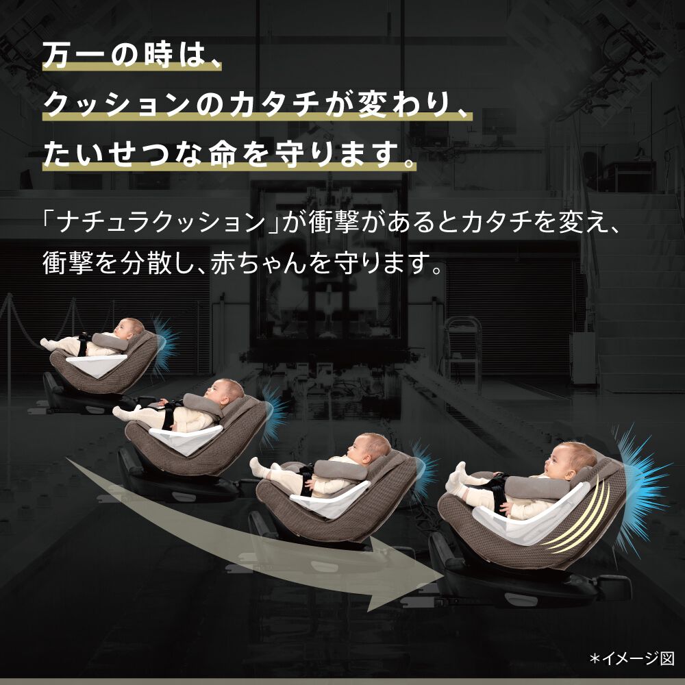 Aprica アップリカ クルリラ エックス プラス AB (グレー