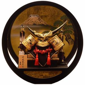 【五月人形】兜飾り ケース飾り「伊達政宗 富士松丸形アクリルケース」 (538773) 男の子 トイザらス・ベビーザらス限定【メーカー直送】