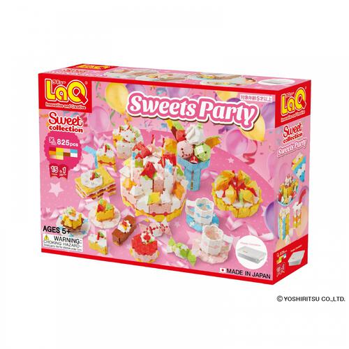 LaQ スイートコレクション スイーツパーティ プラスチックコンテナVer.