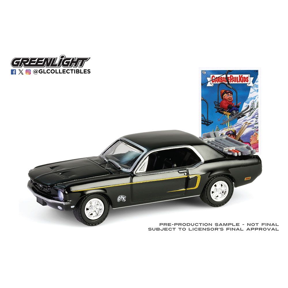 GL 1/64 1968 Ford Mustang Coupe with Trunk Mounted Ski Rack and