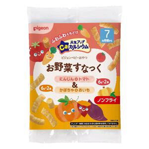 ピジョン 元気アップCa お野菜すなっく にんじん＋トマト＆かぼちゃ＋おいも