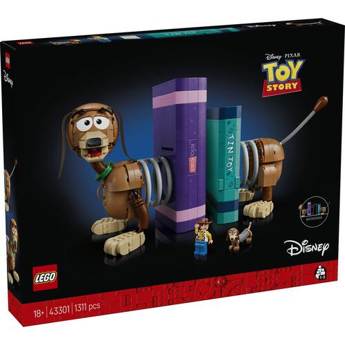 【2026年5月1日発売】レゴ LEGO ディズニー＆ピクサー トイ・ストーリー スリンキー・ドッグのブックエンド 43301