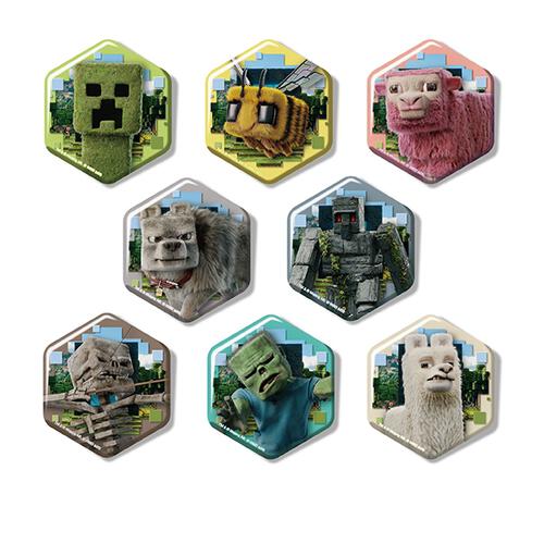 マインクラフト／ザ・ムービー カンバッジコレクション【種類ランダム】 マイクラ おもちゃ
