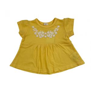 sophitica デイリーTシャツ 発泡プリント イエロー&times;90cm