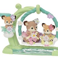【オンライン限定価格*】シルバニアファミリー シカの赤ちゃん -水辺のなかよしブランコセット- FS-56