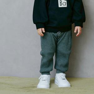 ローリーズファームベビー ワッフルロングパンツ(グレー×90cm) ベビーザらス限定