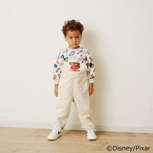 Sophitica×tsumashi1118 カーズデニムサロペット(オフホワイト×90-95cm) ベビーザらス限定