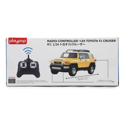 RC 1/24 トヨタ FJクルーザー トイザらス限定 ラジオコントロール  6歳 7歳 8歳 プレイポップ 誕生日 ギフト プレゼント