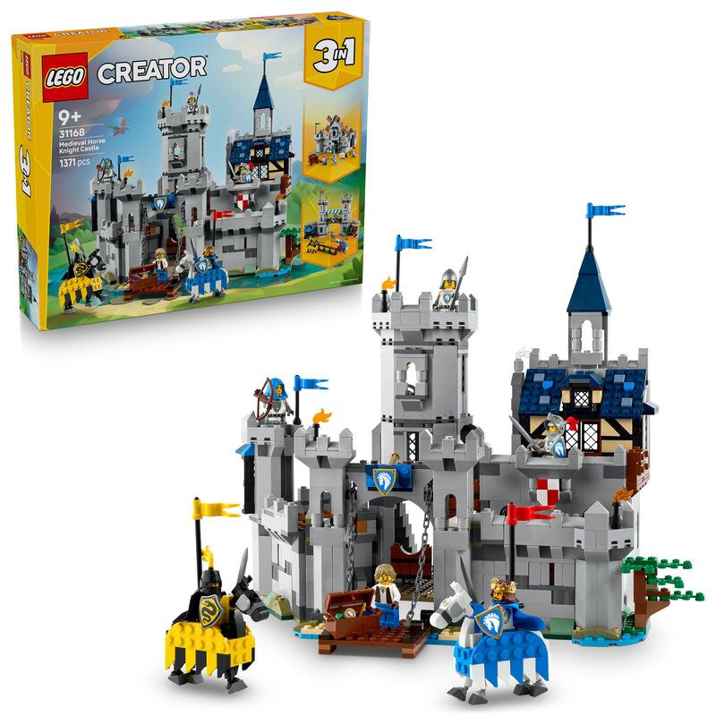 オンライン限定価格】レゴ LEGO クリエイター 中世の騎士の城 31168