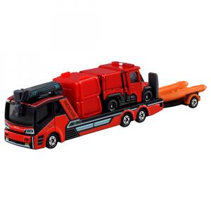 【予約受付商品】トミカ No.132 モリタ 小型オフロード消防車 レッドレディバグ ＆ 搬送車【出荷予定日：2026年6月20日】