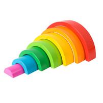 木製レインボースタッカー トイザらス限定 クリスマスプレゼント 2歳 3歳 4歳