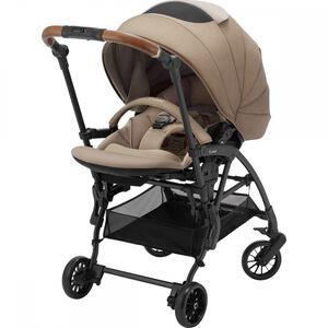 Combi コンビ ホワイトレーベル THE S Go エッグショック DQ (カシューベージュ)  A型ベビーカー トラベルシステム対応 1ヶ月～3歳頃対応
