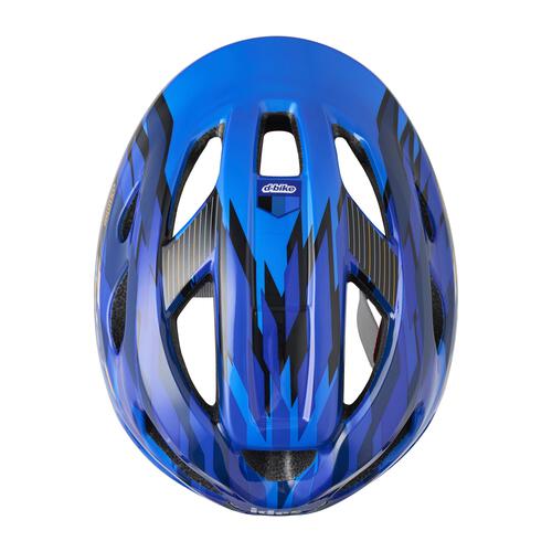 キッズヘルメットS D-Bike レーシングブルー