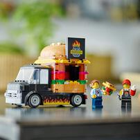 レゴ LEGO シティ バーガートラック 60404｜おもちゃ 玩具 誕生日 プレゼント ブロック 知育 5歳 6歳 7歳 はたらくくるま 働く車 ごっこ遊び 車 ミニカー