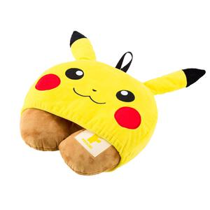 ポケモン フード付きネックピロー ピカチュウ
