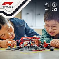 【オンライン限定価格】レゴ LEGO シティ F1(R) Ferrari レースカーのピットイン 60443｜おもちゃ 玩具 誕生日 プレゼント ブロック 知育 6歳 7歳 8歳 乗り物 車 ミニカー