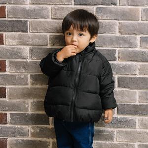 RAT-A-TATR ラッタッター 中綿 ジャケット ブラック&times;100cm