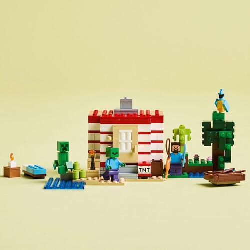 【オンライン限定価格】レゴ LEGO マインクラフト TNT ジャングルハウス 21275｜おもちゃ 玩具 誕生日 プレゼント ブロック  8歳 9歳 10歳
